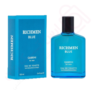 ادکلن گابرینی مدل richman blue حجم 100 میل