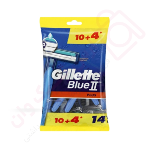 خودتراش ژیلت مدل BLUE2 بسته 14 عددی