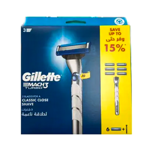 خودتراش ژیلت مدل mach3 همراه با 6 یدک