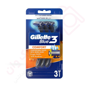 خودتراش ژیلت مدل Blue3 Comfort بسته 3 عددی