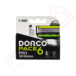 تیغ یدک دورکو مدل pace 6 بسته 4 عددی