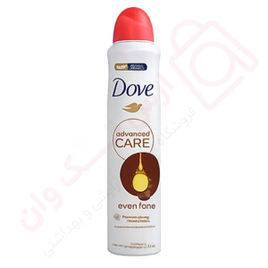 اسپری ضد تعریق داو UK مدل even tone حجم 250 میل
