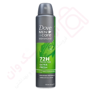 اسپری ضد تعریق داو UK مدل EXTRA FRESH حجم 250 میل