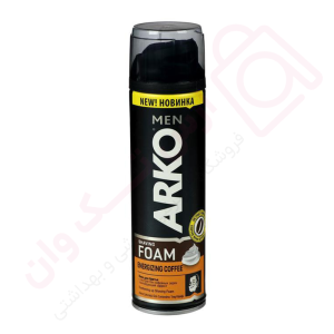 فوم اصلاح آرکو مدل Energizing Coffee حجم 200 میل