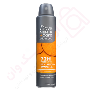 اسپری ضد تعریق داو UK مدل SANDALWOOD حجم 250 میل