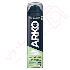 فوم اصلاح آرکو مدل Anti Irritation حجم 200 میل