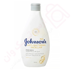 شامپو بدن کودک جانسون مدل Anti Bacterial Micellar حجم 400 میل